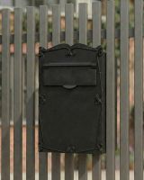 "The Mulrose" Post Box For Gates installed