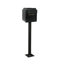 “Royal Farringdon” Black Post Box Complete With Stand