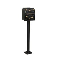 "Balmoral Rosette" Post Box and Stand "Balmoral Rosette" Post Box and Stand