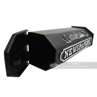 "Times Past" Black & White Victorian Newspaper Box "Times Past" Black & White Victorian Newspaper Box