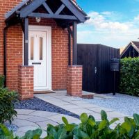 The Rear Opening Sheffield Post Box & Stand The Rear Opening Sheffield Post Box & Stand