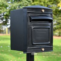 The Rear Opening Sheffield Post Box & Stand The Rear Opening Sheffield Post Box & Stand