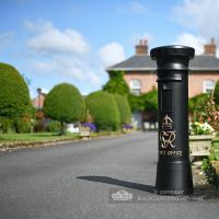 “Onyx Jewel” GR Post Box “Onyx Jewel” GR Post Box