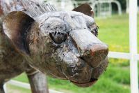 “Milani Pride” Leaping Cheetah Sculpture “Milani Pride” Leaping Cheetah Sculpture