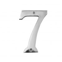 Bright Chrome Big ’N’ Bold Number - 7 Bright Chrome Big ’N’ Bold Number - 7