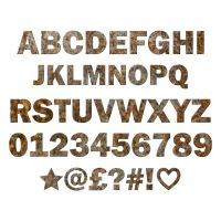 Individual Letters & Numbers- Rustic Individual Letters & Numbers- Rustic
