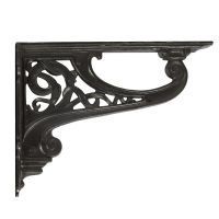 Celtic design cast iron brackets