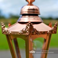 Close-up of the Ornate Finials on the Top of the Lantern