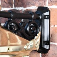 Close up of mounting bracket 