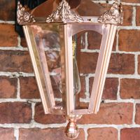  Copper Hexagonal Lantern 