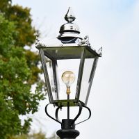 Victorian Lantern in Polished Nickel