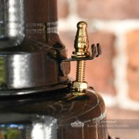 Black "Ironbridge Coach House" Light Close Up