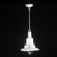 White Chain Hanging Lamp