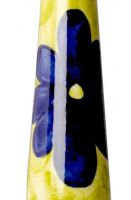 close up of hand painted detail