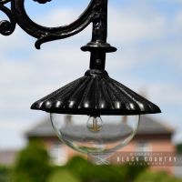 Close-up of the Domed Lantern on the Lamp Post Close-up of the Domed Lantern on the Lamp Post