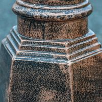 Close up of bollard detailing  Close up of bollard detailing