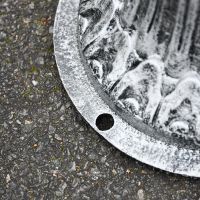 Close up of mounting base