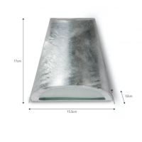 Galvanised Steel Funnel Down Light Measurements