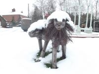 “Aslana Lioness" and "Prince of the Pride Lion” Garden Sculpture