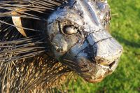 “Aslana Lioness" and "Prince of the Pride Lion” Garden Sculpture