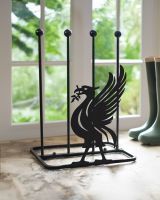 Liver bird boot rack Liver bird boot rack