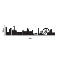 Metal Liverpool Skyline Wall Art Wall to Scale Metal Liverpool Skyline Wall Art Wall to Scale