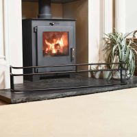 Long Black Low Fireside Fender Guard