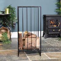 Side View of the Log Holder Holding Logs