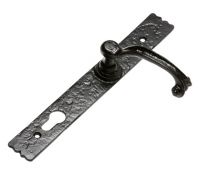 "Farrington" Long Profile Cast Iron Lever Handle With Key Hole "Farrington" Long Profile Cast Iron Lever Handle With Key Hole