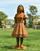 Cast Iron Garden Statue - Daydreaming