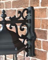 Large Ornamental Victorian Wall Light Back Plate Close up