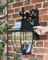 Large Ornamental Victorian Wall Light Scale Image