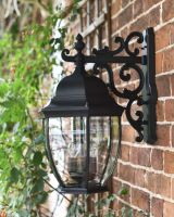 Large Ornamental Victorian Wall Light Side View