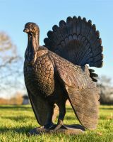 Bronze "Lurkey" Turkey Flower Planter