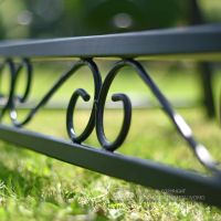 Luxury garden hammock ornate hand crafted scroll work