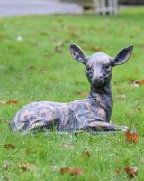 Verdigris "Blossom" the Doe Sculpture main image