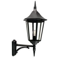 "Lynnewood" Traditional Black Outdoor Wall Lantern "Lynnewood" Traditional Black Outdoor Wall Lantern