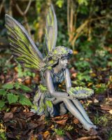 Lyra the generous resin fairy garden sculpture main image