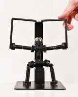 Scale image of scrap metal art sculpture