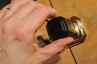 Square Wooden Door Knobs