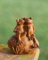 Cast iron garden sculpture 