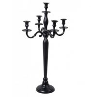 "Mallory Towers" Victoriana Candelabra Midnight Black