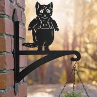 Master Kitten Iron Hanging Basket Bracket 