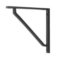 Matte Black "Emmanuel" Modern Shelf Bracket - 150mm x 150mm