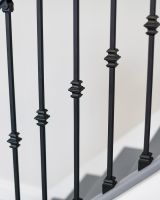 Traditional Single Knuckle Design on the Stair Spindles Traditional Single Knuckle Design on the Stair Spindles