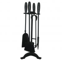 Classic Matte Black & Gunmetal Effect Four Tool Companion Set