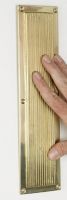 "Altman Grange" Fluted Finger Plate and Door Plate