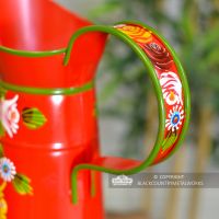Close-up of the Handle on the Narrowboat Jug Close-up of the Handle on the Narrowboat Jug