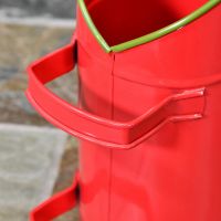 Close up of metal handle