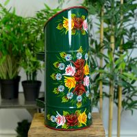 "Rosalie" Coal Hod finished in Green